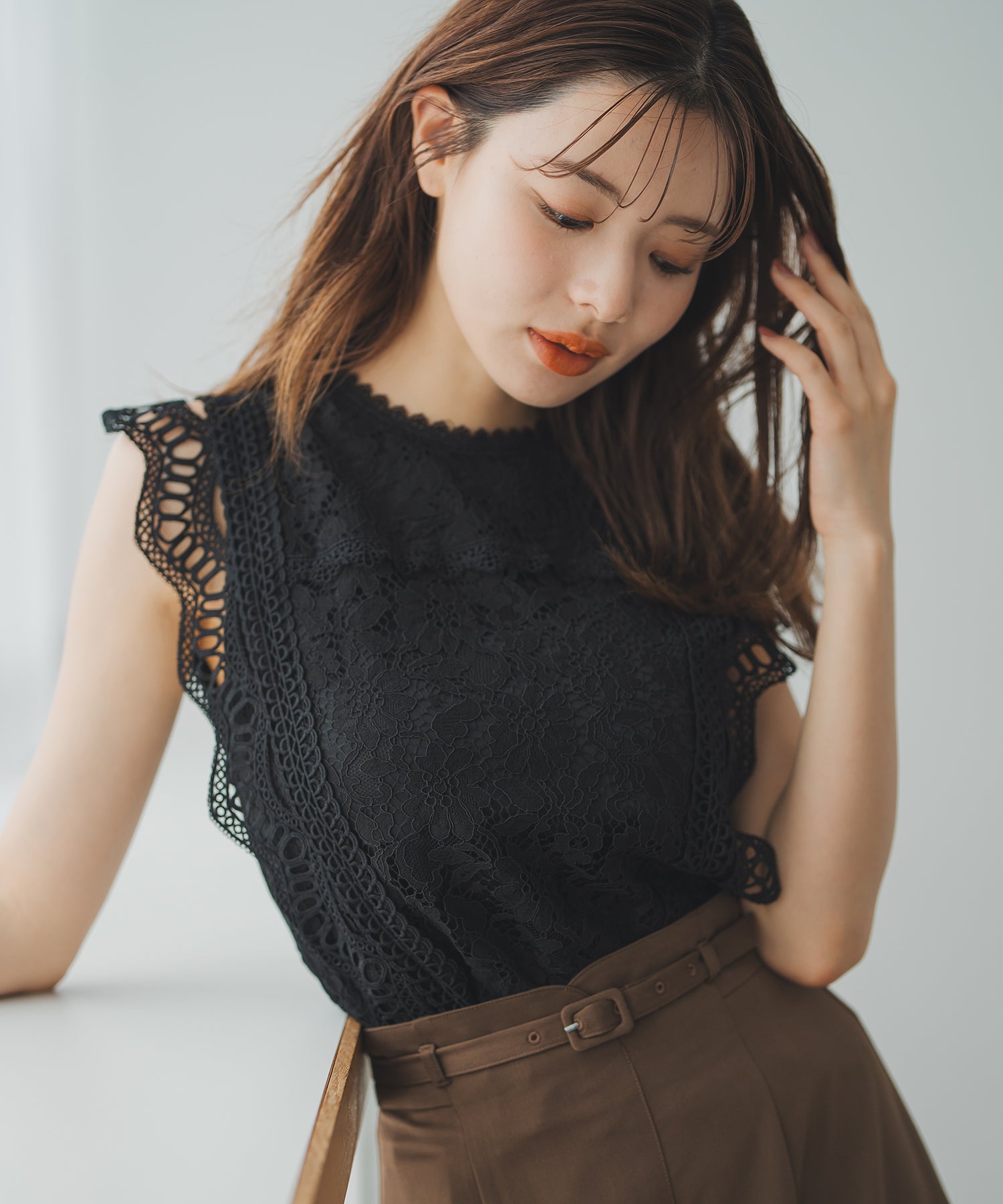 レース トップス 総レースブラウス/MM528123 – MISCH MASCH|31 Sons de mode