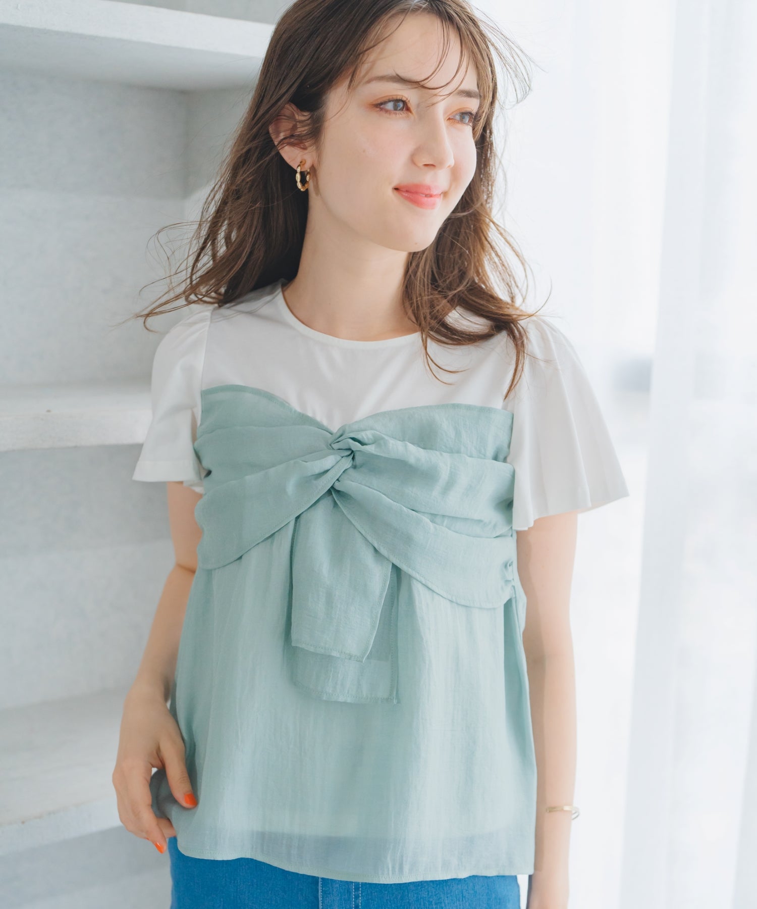 ミヤオ リボンビスチェ 美品】MIYAO × Ray BEAMS 別注 リボン ビスチェ - メルカリ