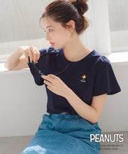 画像をギャラリービューアに読み込む, PEANUTSデザイン袖フレアTシャツ/MM528206

