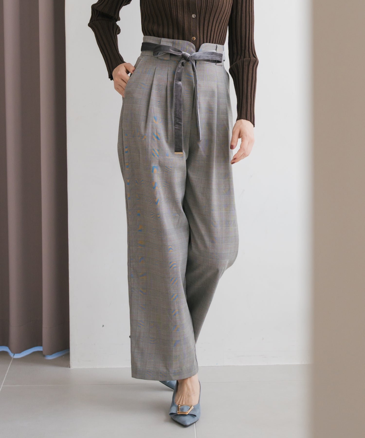 ベロアリボン2タックワイドパンツ/MM537302 – MISCH MASCH|31 Sons de mode