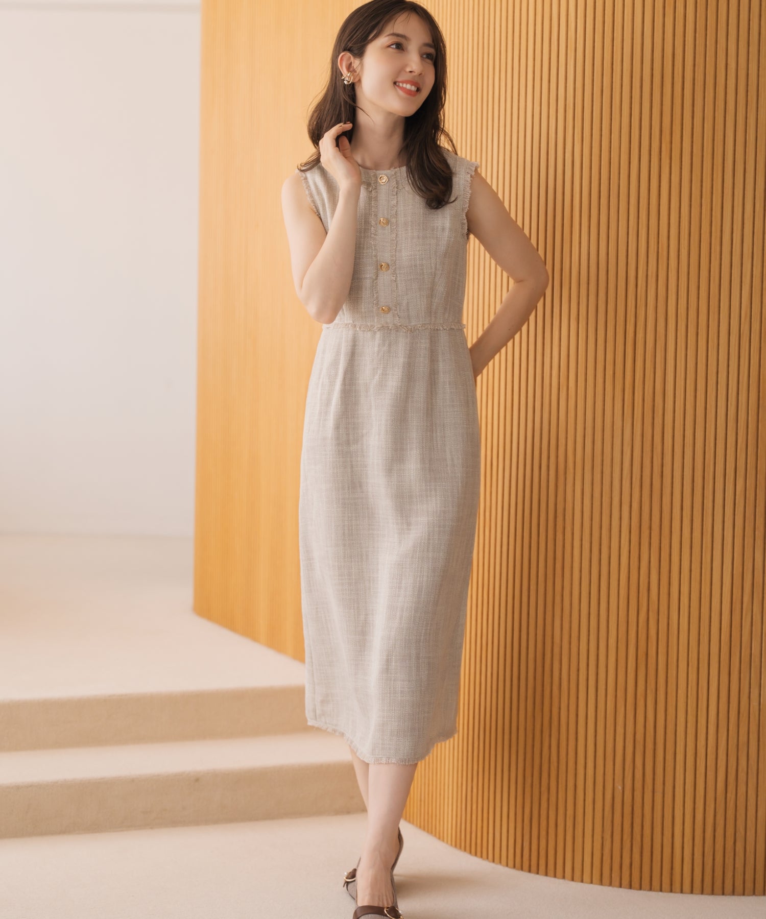 ツイードノースリワンピース/MM537414 – MISCH MASCH|31 Sons de mode