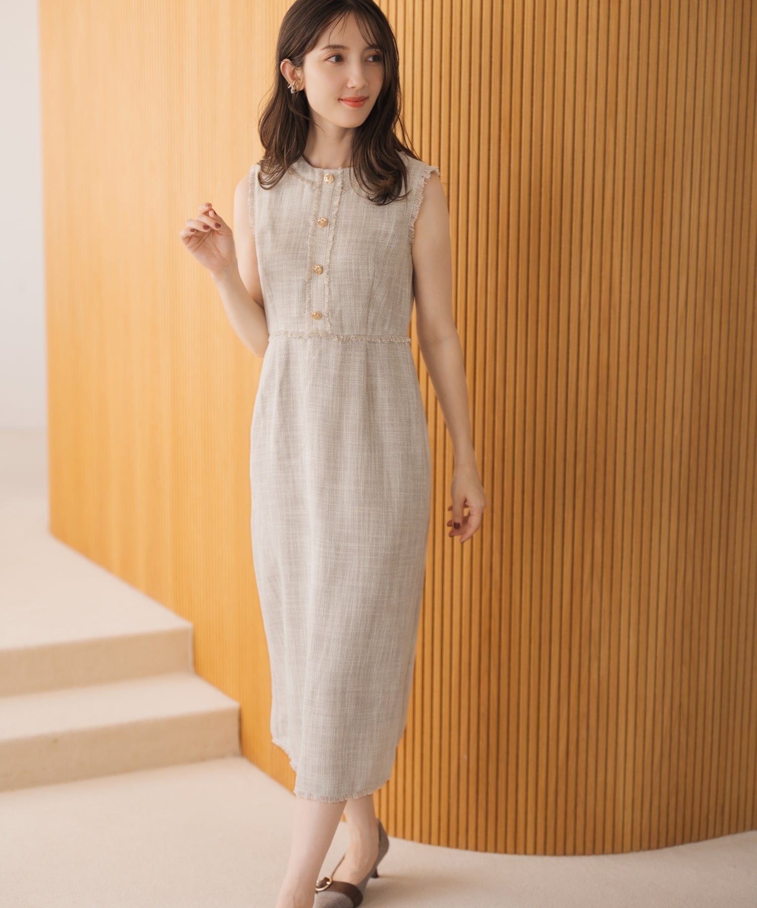 ツイードノースリワンピース/MM537414 – MISCH MASCH|31 Sons de mode