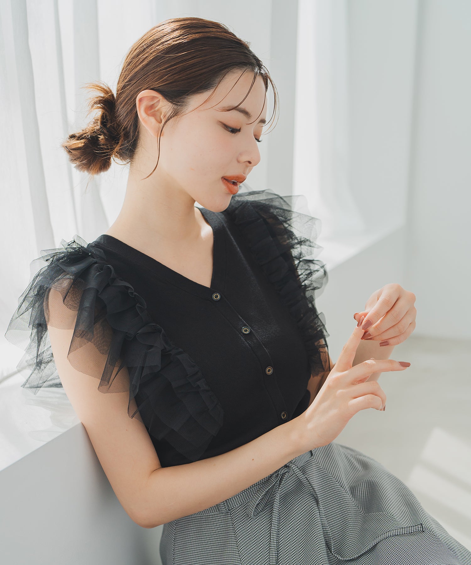 フリルチュール2wayニット/MM538303 – MISCH MASCH|31 Sons de mode