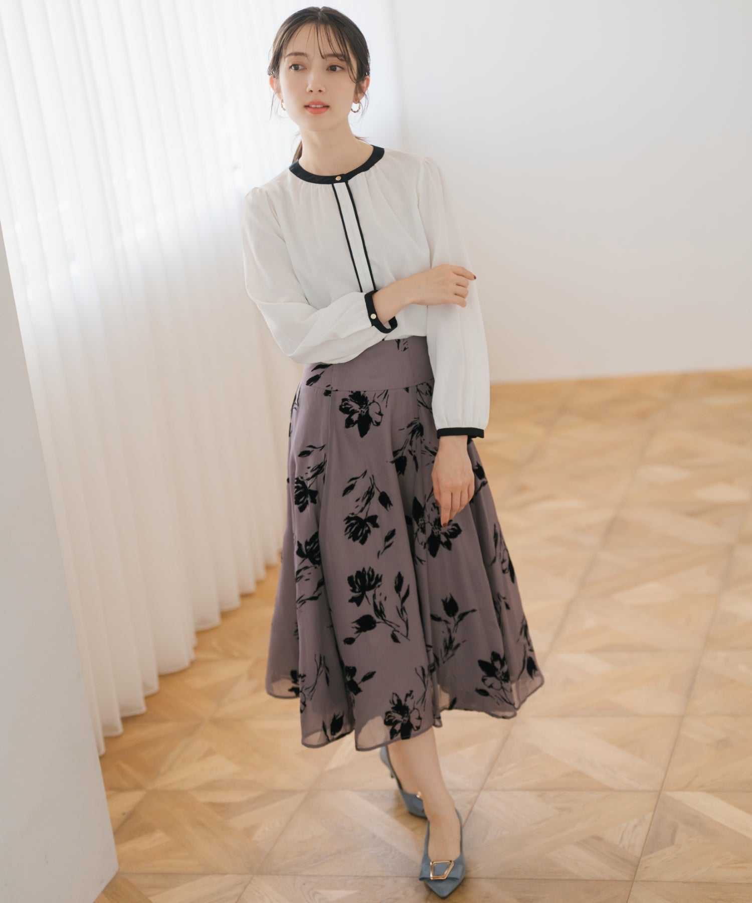 フロッキーフラワースカート/MM547201 – MISCH MASCH|31 Sons de mode