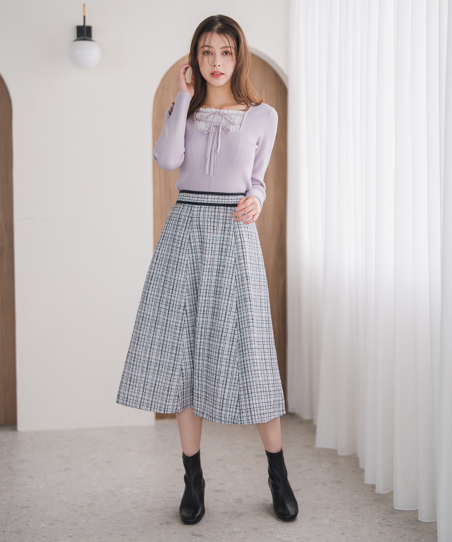 ツイードAラインスカート/MM547214 – MISCH MASCH|31 Sons de mode