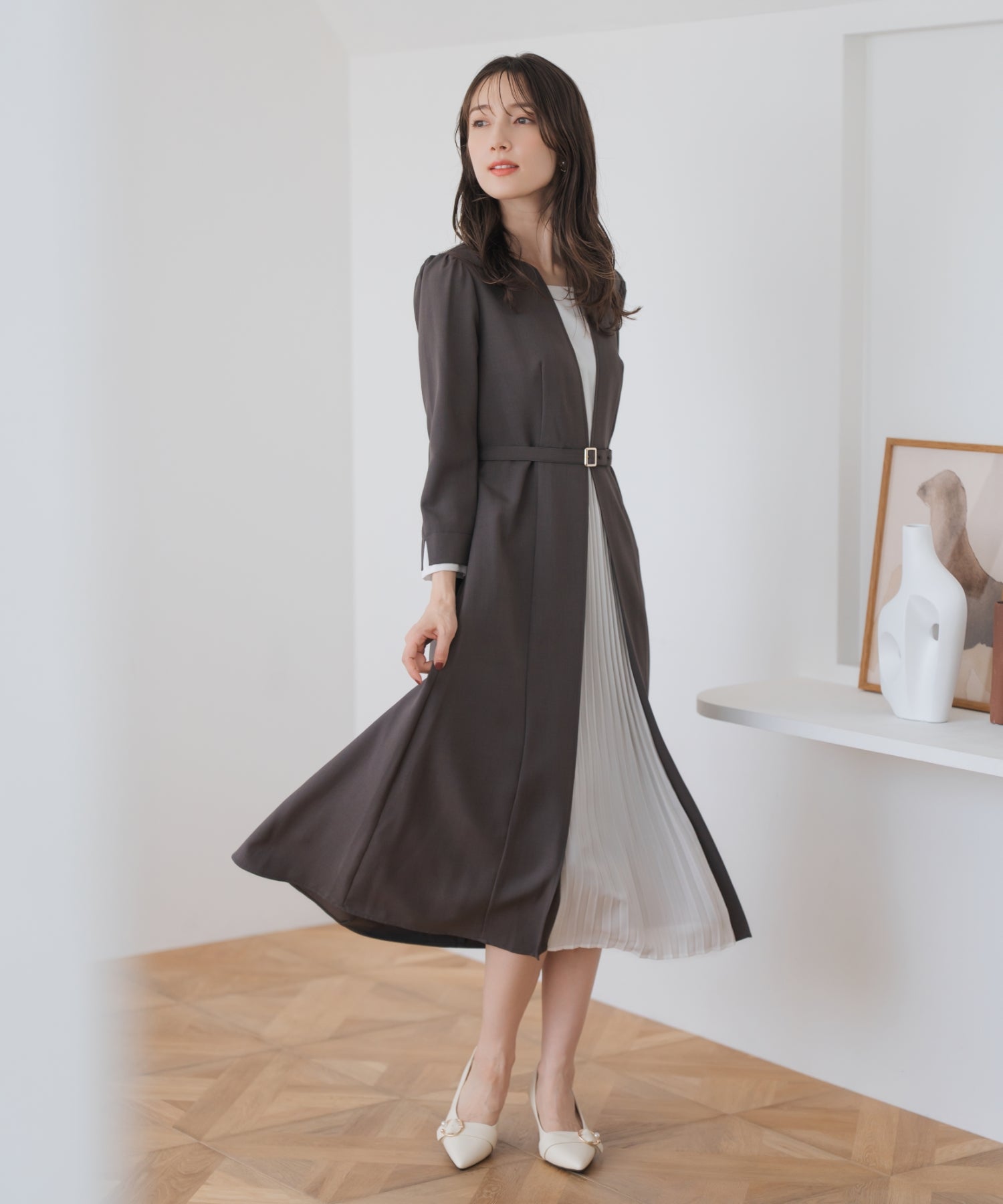 フロントプリーツワンピース/MM547401 – MISCH MASCH|31 Sons de mode