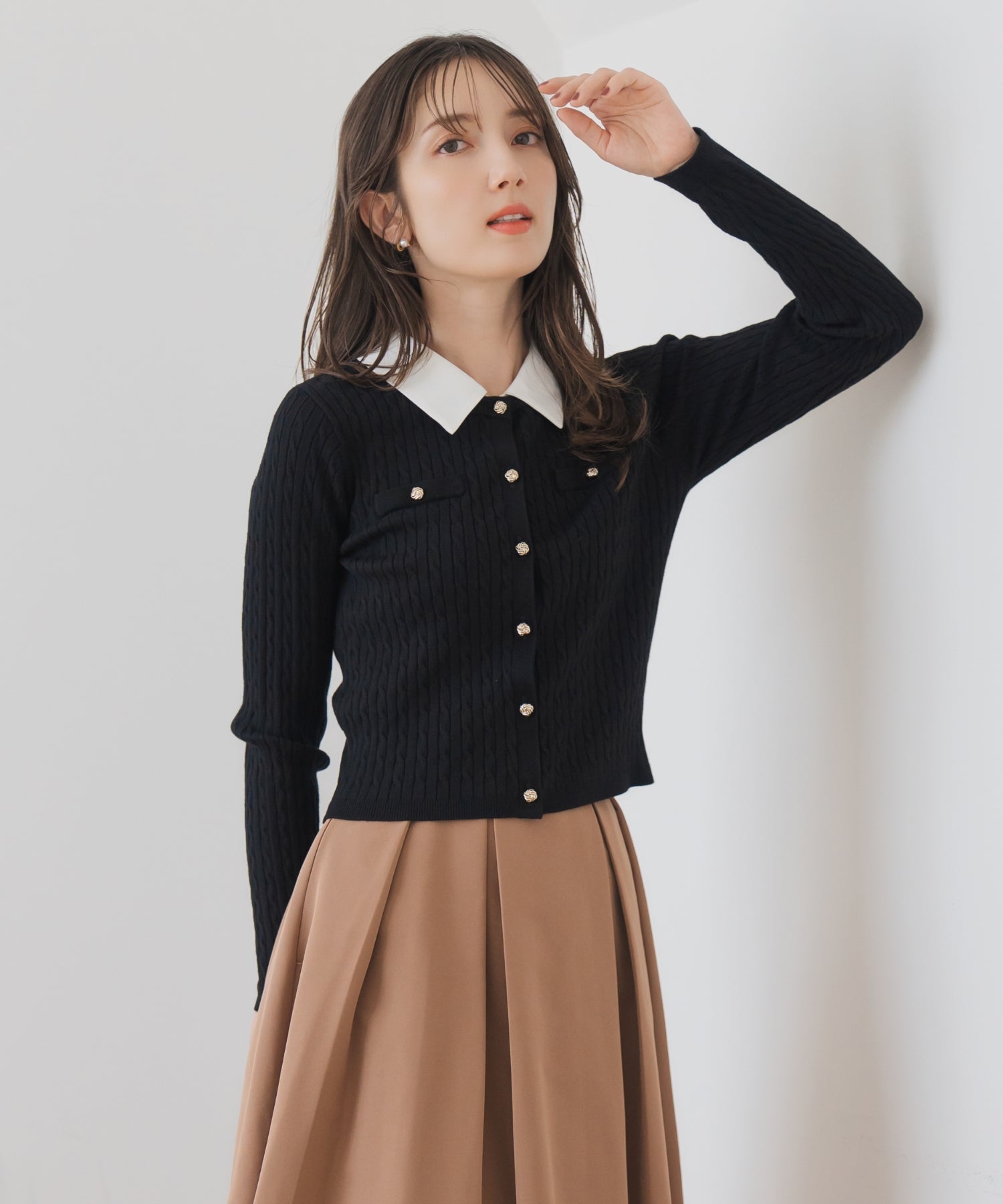 黒留袖 マッシュ 3511] ナチュラルマッシュ (スタンダードブラック) ウィッグ