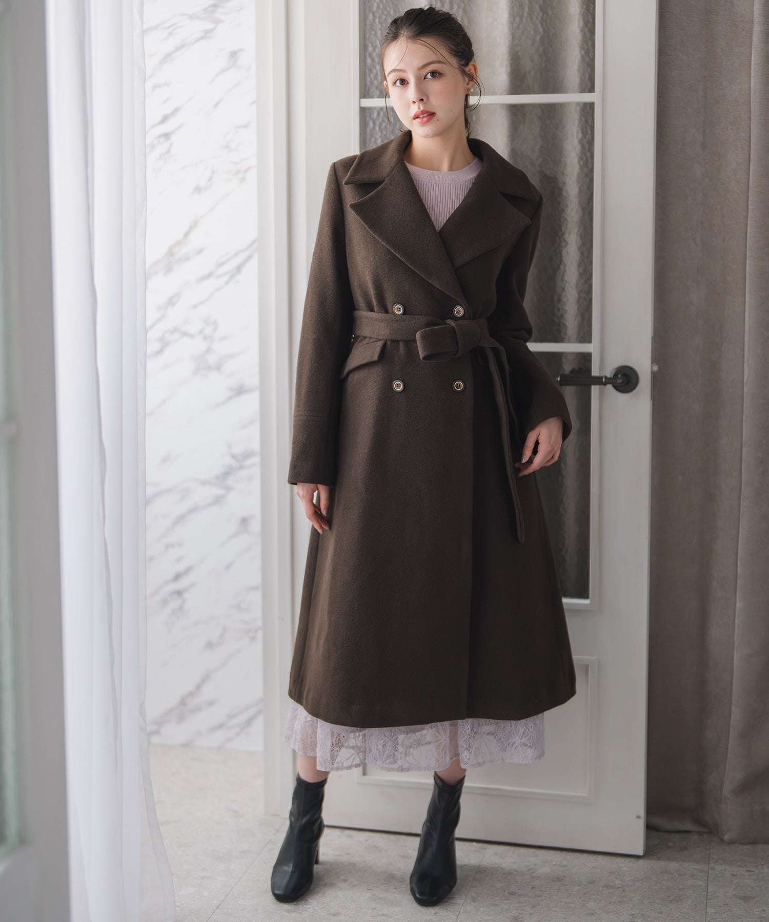 ダブルボタンAラインコート/MM548605 – MISCH MASCH|31 Sons de mode