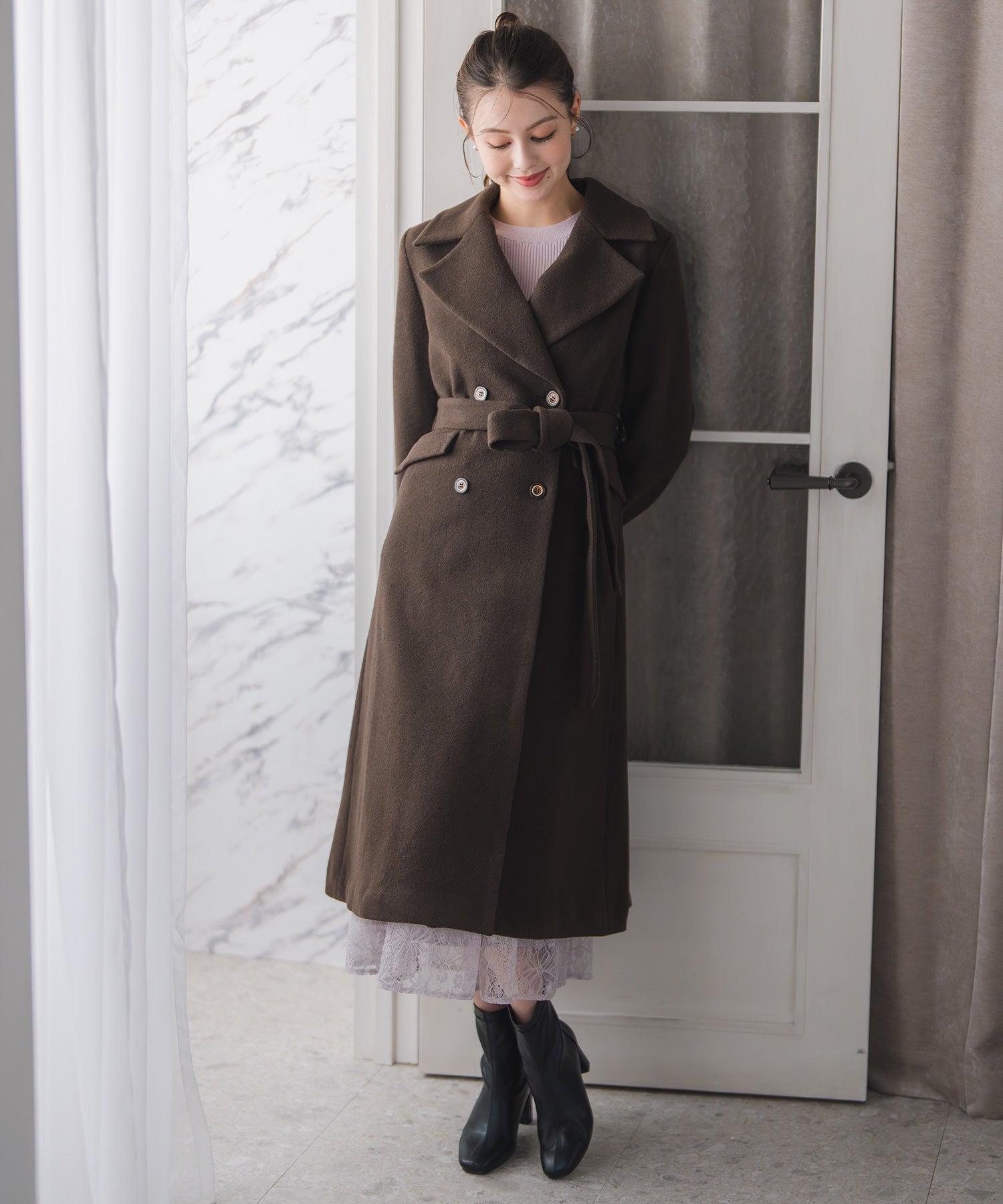 ダブルボタンAラインコート/MM548605 – MISCH MASCH|31 Sons de mode