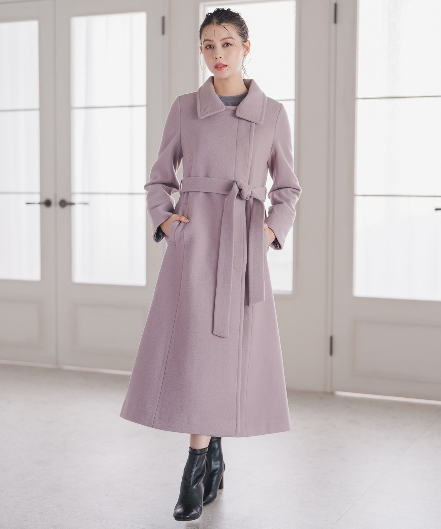 ブローチ付きスタンドカラー3wayコート/MM548606 – MISCH MASCH|31