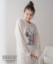 画像をギャラリービューアに読み込む, 【WEB限定予約販売/10月下旬発売予定】PEANUTSデザインルームウェアワンピース/MM548901
