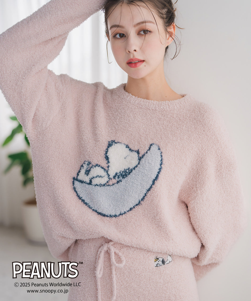 PEANUTSデザインルームウェアトップス/MM548902