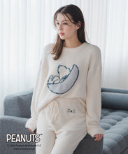 画像をギャラリービューアに読み込む, 【WEB限定予約販売/10月下旬発売予定】PEANUTSデザインルームウェアトップス/MM548902
