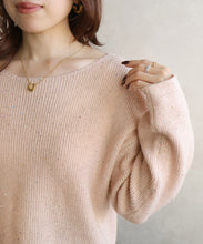 画像をギャラリービューアに読み込む, WEB限定　スパンコールラメニット/MM558306
