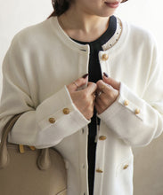 画像をギャラリービューアに読み込む, WEB限定　金ボタンニットジャケット/MM558402
