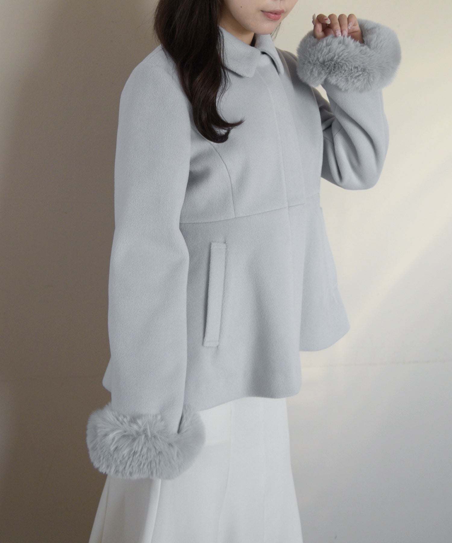 2way袖ファーペプラムコート/MM558601 – MISCH MASCH|31 Sons de mode