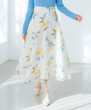 画像をギャラリービューアに読み込む, 【予約販売/2月下旬発売予定】ボタニカルオーガンジーフラワースカート/MM617203

