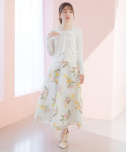 画像をギャラリービューアに読み込む, 【予約販売/2月下旬発売予定】ボタニカルオーガンジーフラワースカート/MM617203
