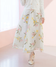 画像をギャラリービューアに読み込む, 【予約販売/2月下旬発売予定】ボタニカルオーガンジーフラワースカート/MM617203
