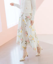 画像をギャラリービューアに読み込む, 【予約販売/2月下旬発売予定】ボタニカルオーガンジーフラワースカート/MM617203
