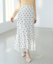 画像をギャラリービューアに読み込む, 【WEB限定予約販売/1月下旬発売予定】裾シアーマーメイドスカート/MM617209
