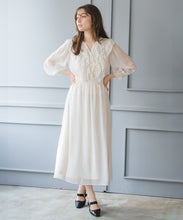 画像をギャラリービューアに読み込む, フリルカラーシアーワンピース/MM617409
