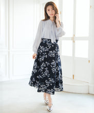 画像をギャラリービューアに読み込む, リング付き2wayタイブラウス/MM618101
