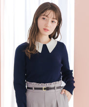 画像をギャラリービューアに読み込む, 4wayポロ衿リブニット/MM618301
