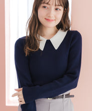 画像をギャラリービューアに読み込む, 4wayポロ衿リブニット/MM618301
