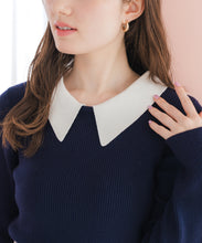画像をギャラリービューアに読み込む, 4wayポロ衿リブニット/MM618301
