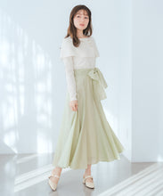 画像をギャラリービューアに読み込む, 配色ラメケープニット /MM618302
