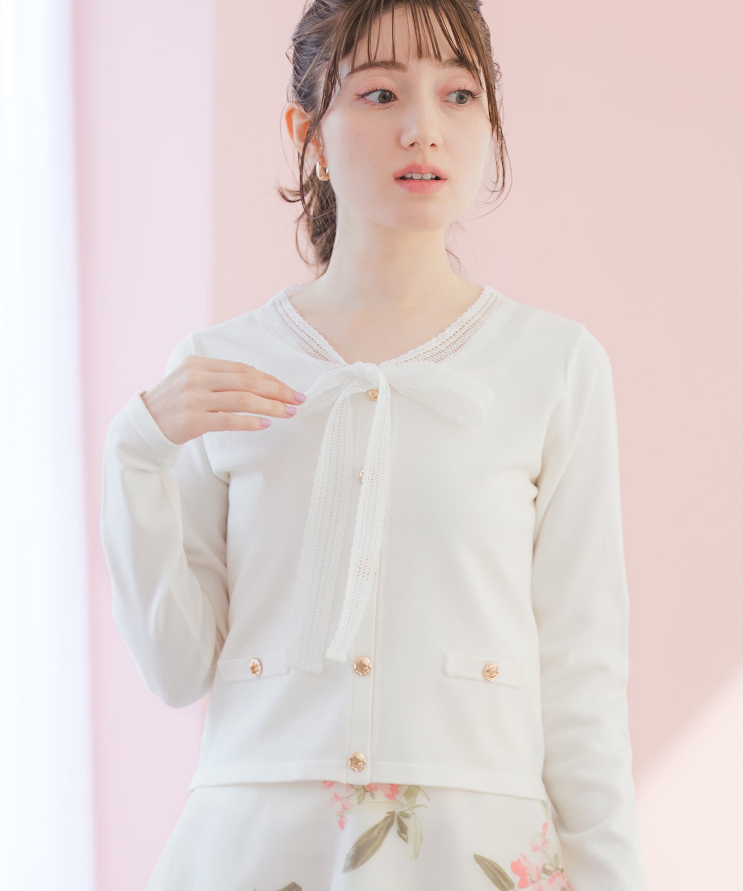 レースボウタイニット/MM618303 – MISCH MASCH|31 Sons de mode
