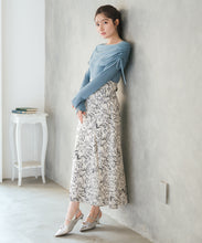 画像をギャラリービューアに読み込む, シアーシャーリングケープニット/MM618304
