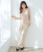 画像をギャラリービューアに読み込む, ラメシアーペプラムカーディガン/MM618402
