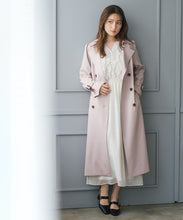 画像をギャラリービューアに読み込む, 【予約販売/2月下旬発売予定】サイドプリーツベーシックトレンチコート/MM618601
