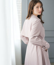 画像をギャラリービューアに読み込む, 【予約販売/2月下旬発売予定】サイドプリーツベーシックトレンチコート/MM618601
