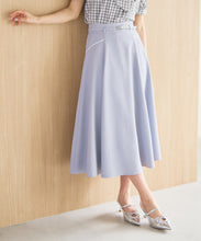 画像をギャラリービューアに読み込む, 【予約販売/5月上旬発売予定】配色ラインフレアスカート/MM627207

