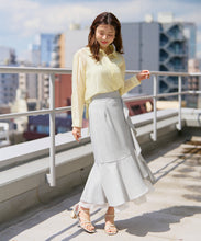 画像をギャラリービューアに読み込む, ラッフルティアード裾シアースカート/MM627210
