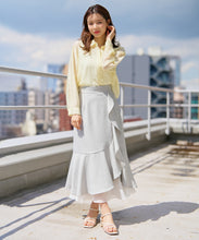 画像をギャラリービューアに読み込む, ラッフルティアード裾シアースカート/MM627210
