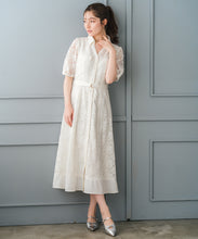 画像をギャラリービューアに読み込む, 開襟レースシャツワンピース/MM627403

