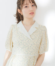 画像をギャラリービューアに読み込む, 【予約販売/2月下旬発売予定】テーラーカラー花柄ワンピース/MM627404
