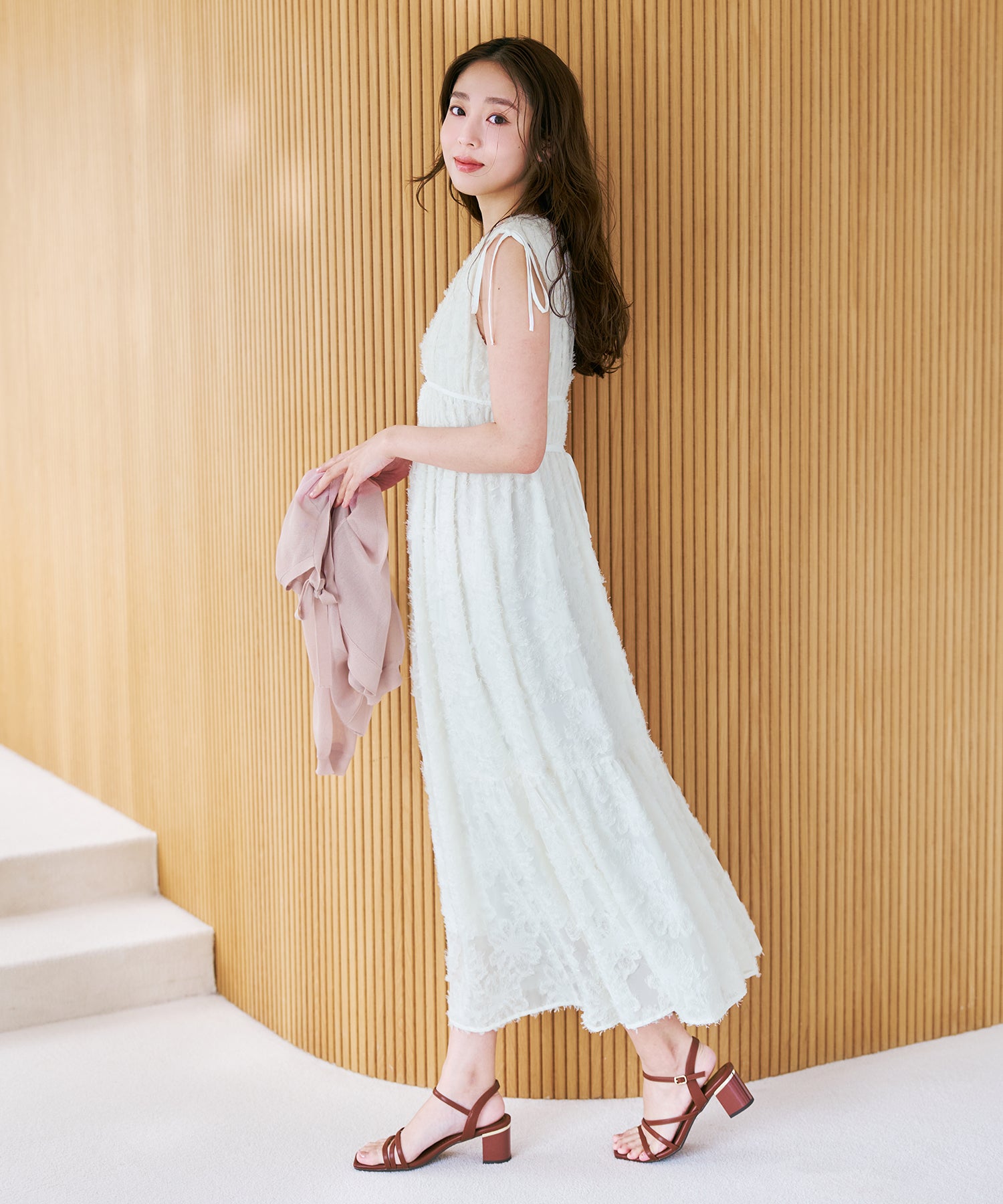フリンジジャガードワンピース/MM627413 – MISCH MASCH|31 Sons de mode