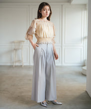 画像をギャラリービューアに読み込む, フラワーシャーリングブラウス/MM628116
