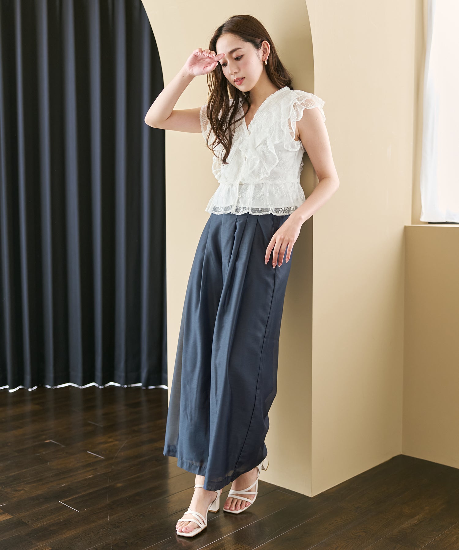 シャーリングペプラムブラウス/MM638105 – MISCH MASCH|31 Sons de mode