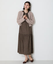 画像をギャラリービューアに読み込む, クロップドシャギーニットカーディガン/MO33N07
