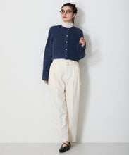 画像をギャラリービューアに読み込む, クロップドシャギーニットカーディガン/MO33N07
