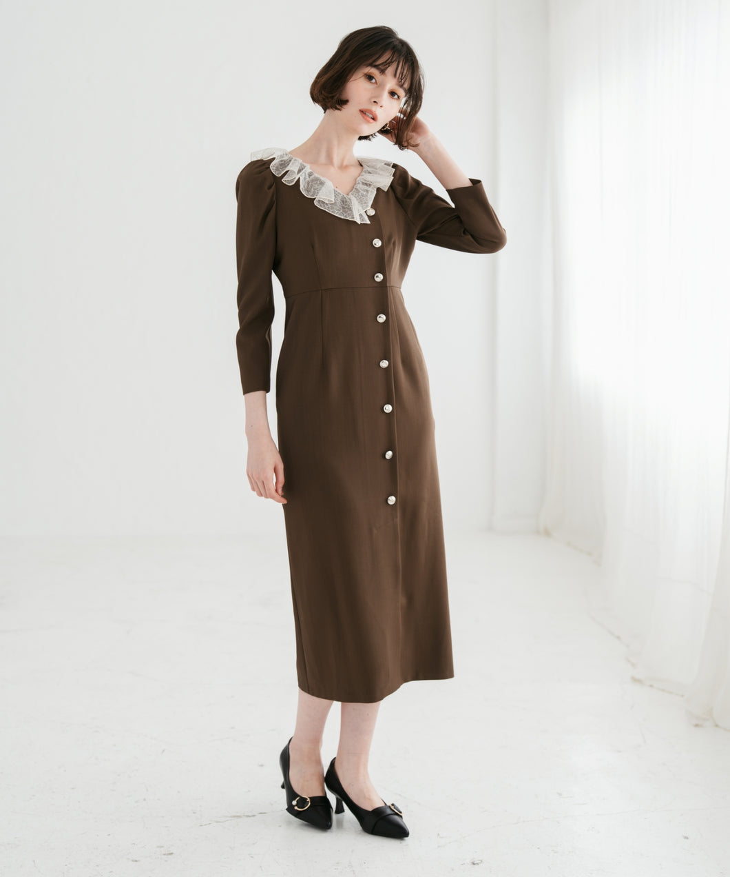 レースフリルワンピース/TT547405