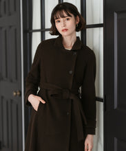 画像をギャラリービューアに読み込む, 【予約販売/11月中旬発売予定】スタンドカラーロングコート/TT548605
