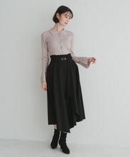 画像をギャラリービューアに読み込む, 衿付袖フレアニット/TT548312
