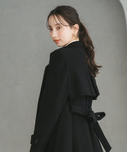 画像をギャラリービューアに読み込む, 【再入荷】スタンドカラーロングコート/TT548605
